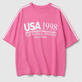 تیشرت باکسی طرح USA 1998