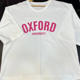 تیشرت باکسی سوپرپنبه طرح OXFORD